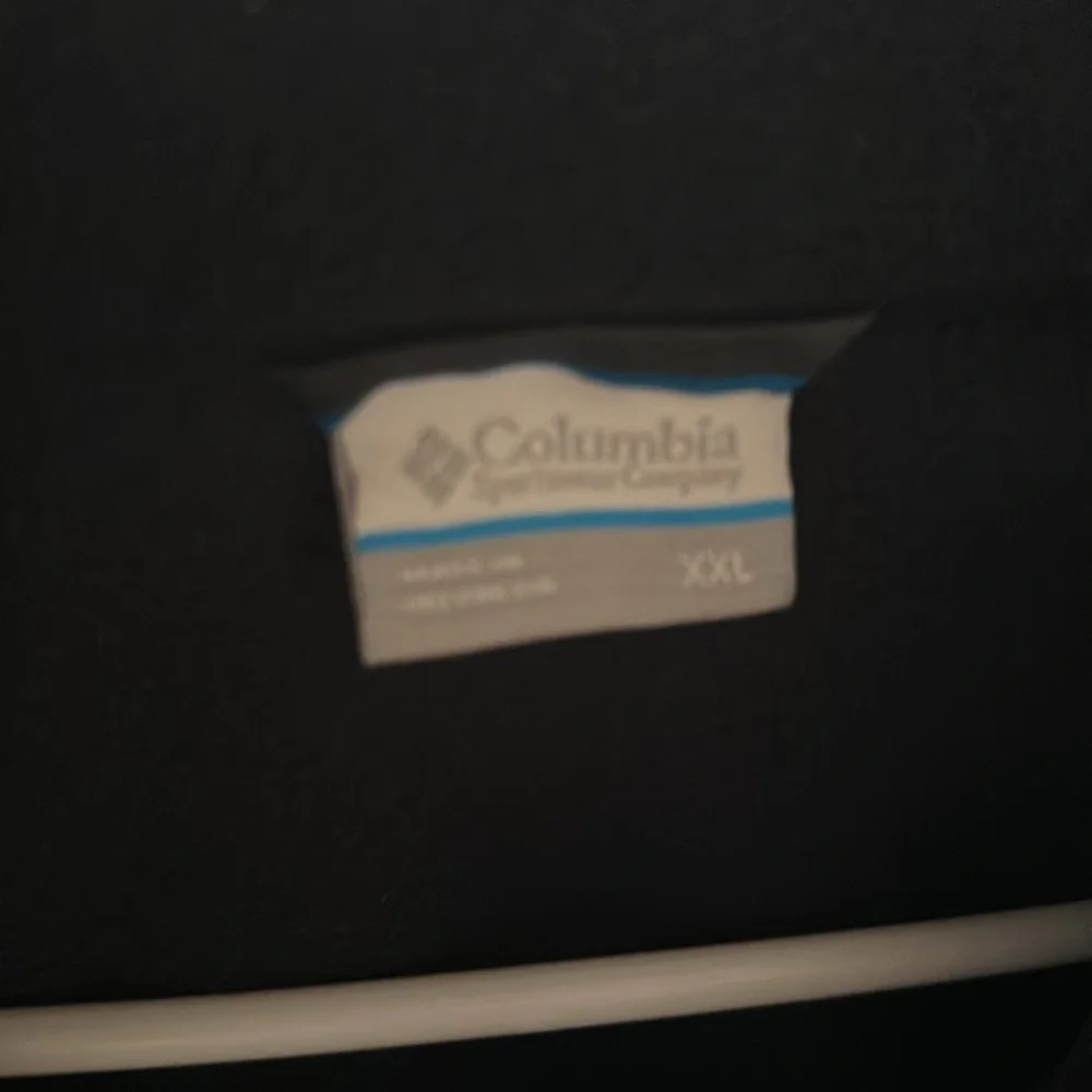 Columbia Men’s Black Fleece Jacket 2X - Picture 5 of 5